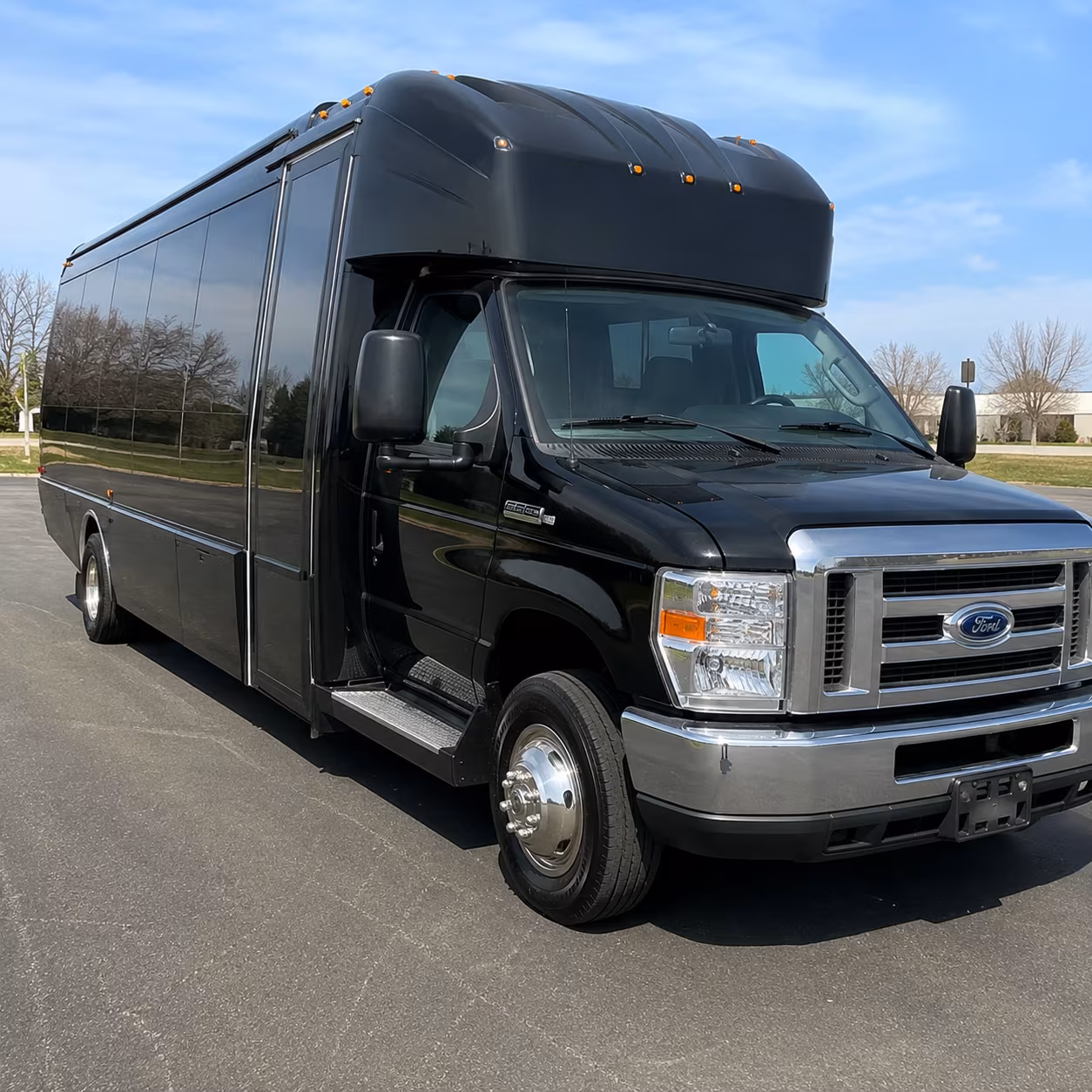 party buses from rowlett to downtown dallas prom venues
