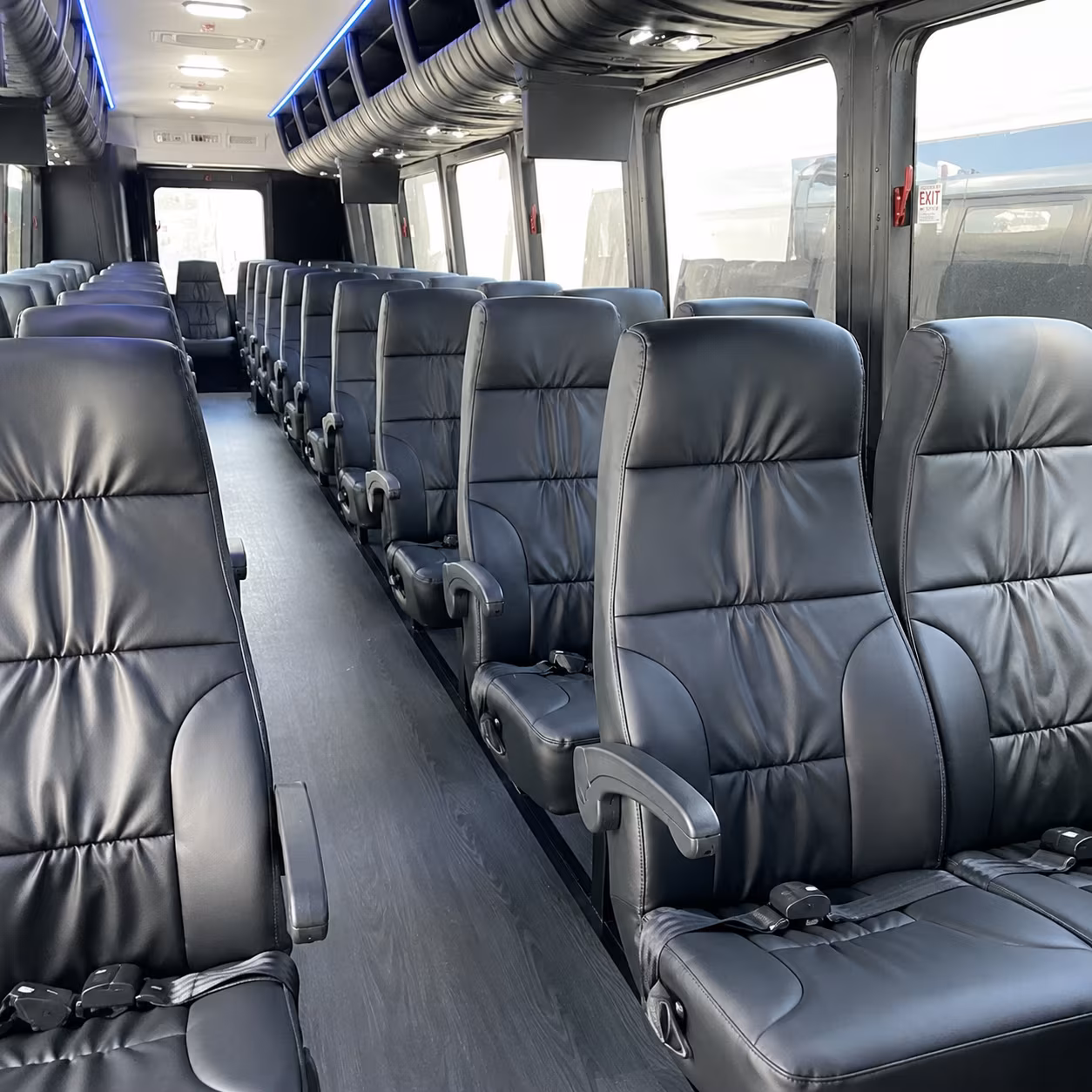 rowlett private event transportation onboard seating